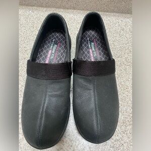 Skechers Size 8.5 Gemma-Space Trip Black Air-cooled, relaxed fit, memory foam